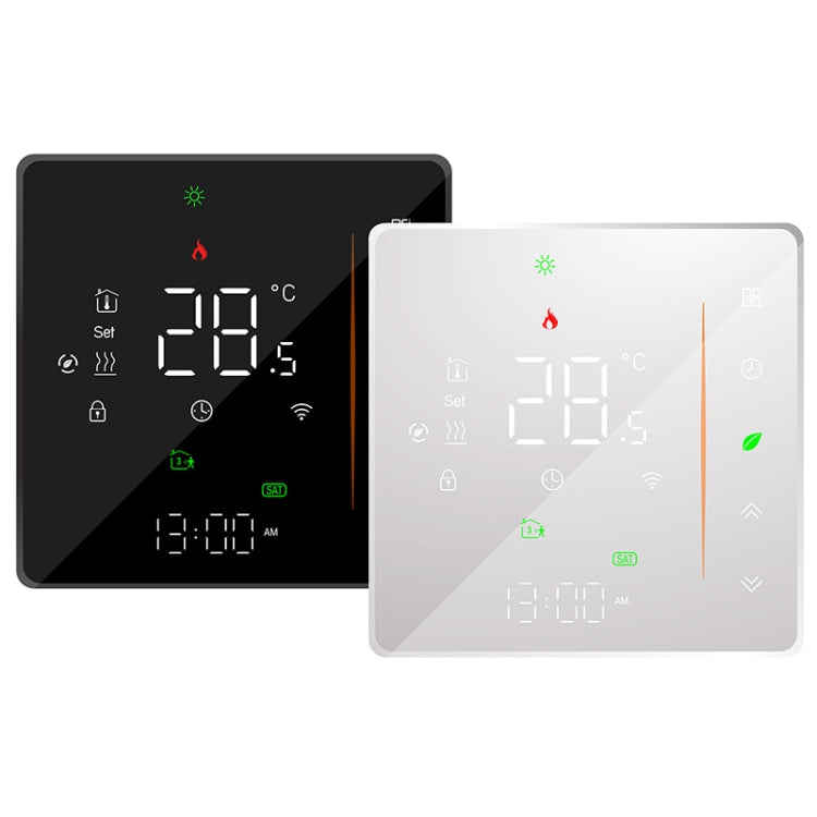 BHT-006GBLW 95-240V AC 16A Smart Home Heating Thermostat for EU Box, Control Electric Heating with Only Internal Sensor & External Sensor & WiFi Connection (White) - Consumer Electronics by buy2fix | Online Shopping UK | buy2fix