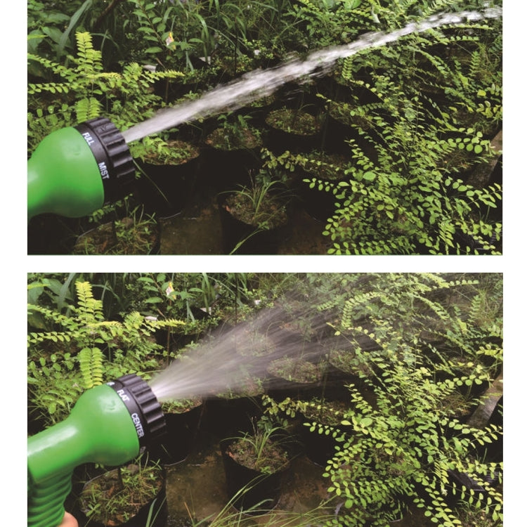 75FT Garden Watering 3 Times Telescopic Pipe Magic Flexible Garden Hose Expandable Watering Hose with Plastic Hoses Telescopic Pipe with Spray Gun, Random Color Delivery - Watering & Irrigation by buy2fix | Online Shopping UK | buy2fix