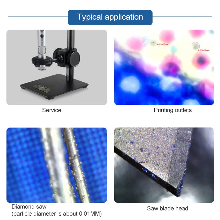 Supereyes B011 HD Digital Electronic Microscope Industrial Mobile Phone Repair Magnifying Glass - Digital Microscope by Supereyes | Online Shopping UK | buy2fix