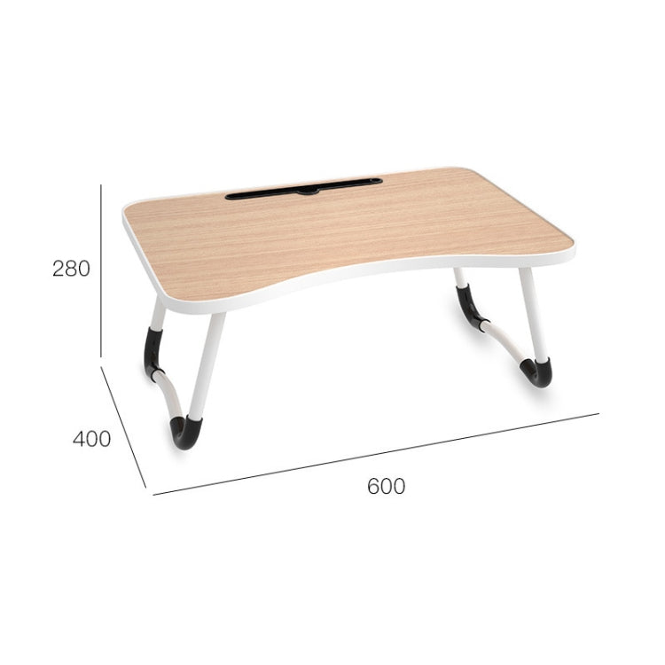 W-shaped Non-slip Legs Square Pattern Adjustable Folding Portable Laptop Desk without Card Slot (Snowman) - Computer & Networking by buy2fix | Online Shopping UK | buy2fix