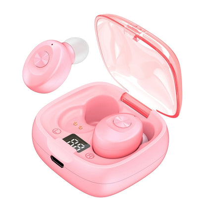 XG-8 TWS Digital Display Touch Bluetooth Earphone with Magnetic Charging Box(Pink) - TWS Earphone by buy2fix | Online Shopping UK | buy2fix