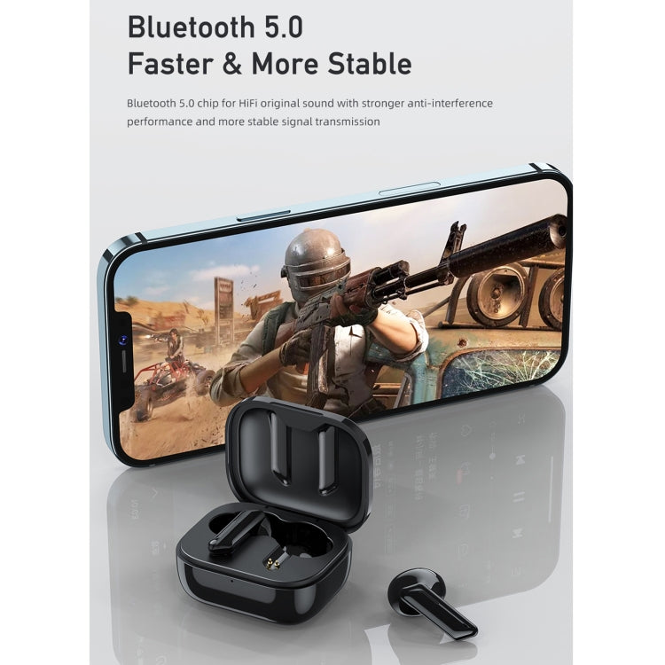awei T36 Bluetooth 5.0 True Wireless Stereo Bluetooth Earphone (White) - TWS Earphone by awei | Online Shopping UK | buy2fix