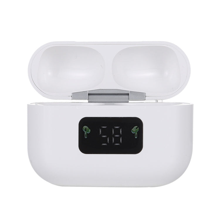 i58 TWS Bluetooth 5.0 Touch Wireless Bluetooth Earphone for IOS System Equipment, with Magnetic Attraction Charging Box & Smart Digital Display, Support Siri(White) - TWS Earphone by buy2fix | Online Shopping UK | buy2fix