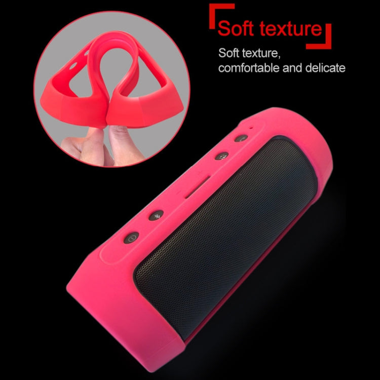 XJB-J2 Waterproof Shockproof Bluetooth Speaker Silicone Case for JBL Charge 2+ (Red) - Protective Case by buy2fix | Online Shopping UK | buy2fix