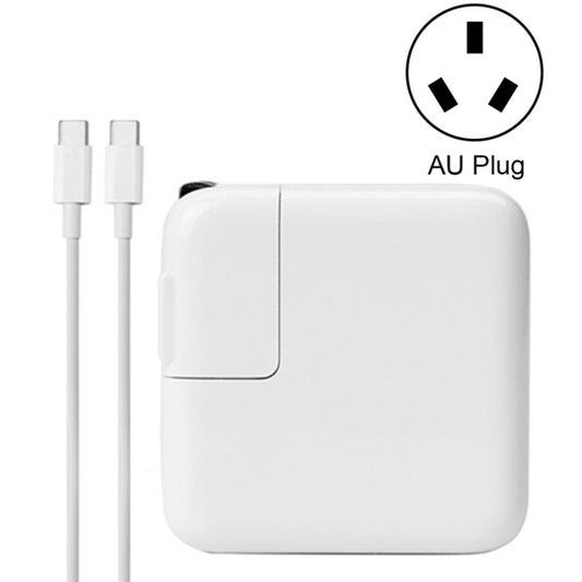 87W Type-C Power Adapter Portable Charger with 1.8m Type-C Charging Cable, AU Plug (White) - Mobile Accessories by buy2fix | Online Shopping UK | buy2fix