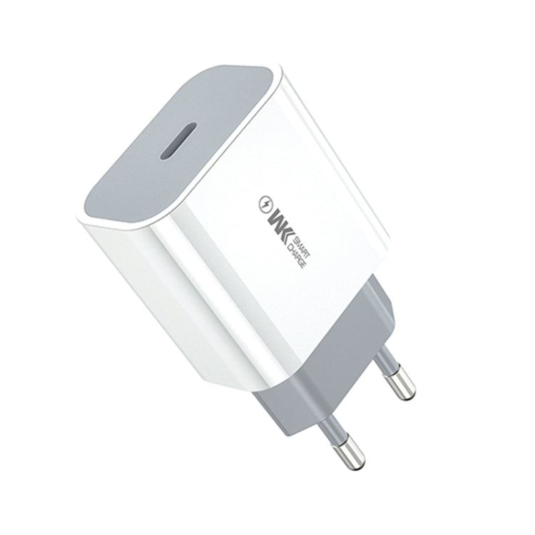 WK WP-U55 Max 20W Maxspeed PD Fast Charger (EU Plug) - Apple Accessories by WK | Online Shopping UK | buy2fix