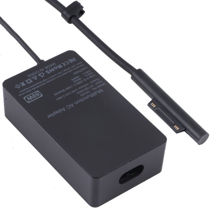 SC202 15V 2.58A 69W AC Power Charger Adapter for Microsoft Surface Pro 6/Pro 5/Pro 4 (AU Plug) - For Microsoft by buy2fix | Online Shopping UK | buy2fix