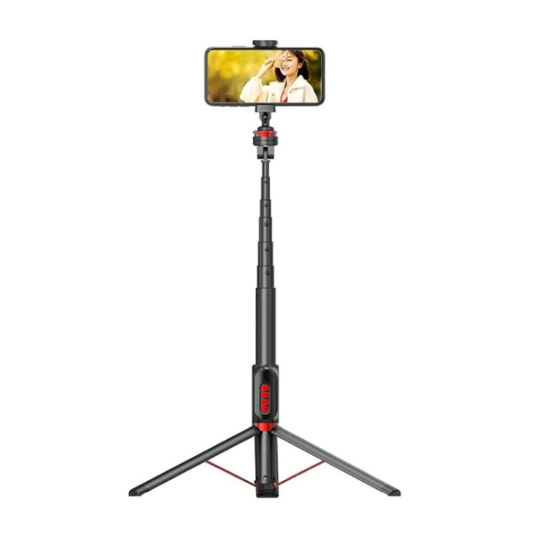 Aluminum Alloy Mobile Phone Bluetooth Selfie Stick Live Floor Tripod Bracket, Height: 1.5m - Consumer Electronics by buy2fix | Online Shopping UK | buy2fix