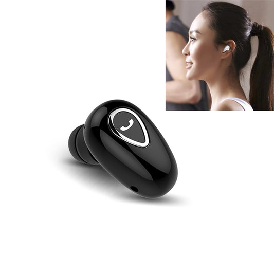 YX01 Sweatproof Bluetooth 4.1 Wireless Bluetooth Earphone, Support Memory Connection & HD Call (Black) - Bluetooth Earphone by buy2fix | Online Shopping UK | buy2fix