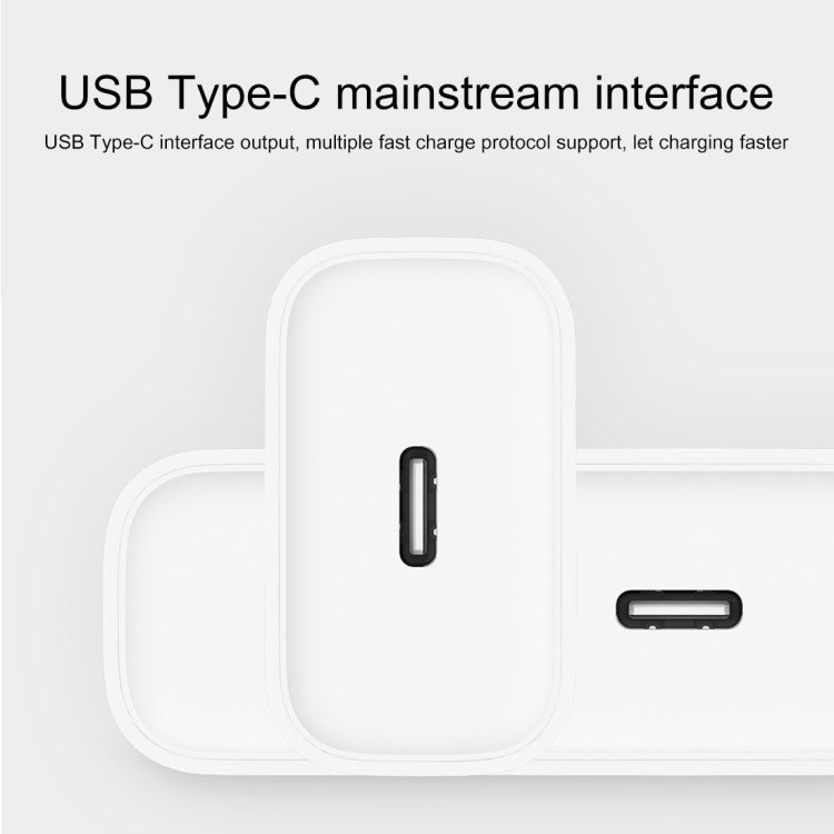 Original Xiaomi Youpin ZMI 20W Quick Charger Power Adapter with Type-C / USB-C to 8 Pin Charging Cable, US Plug(White) - Apple Accessories by Xiaomi | Online Shopping UK | buy2fix