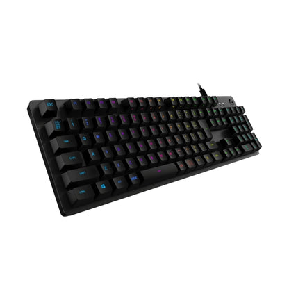 Logitech G512 RGB C-axis Mechanical Wired Gaming Keyboard, Length: 1.8m (Black) - Computer & Networking by Logitech | Online Shopping UK | buy2fix