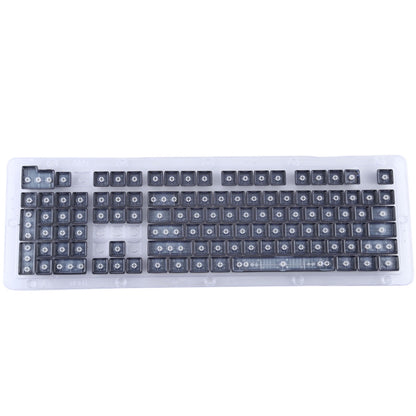 104 Keys Double Shot PBT Backlit Keycaps for Mechanical Keyboard(Black) - Silicone / Sticker by buy2fix | Online Shopping UK | buy2fix