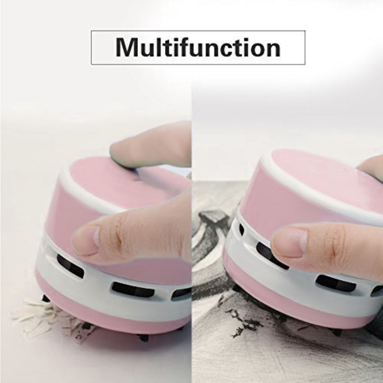 Mini Cute Personality Household / Vehicle Handheld Desk Table Keyboard Vacuum Cleaner, Size: 8x6x6cm(Pink) - Mini Vacuum Cleaner by buy2fix | Online Shopping UK | buy2fix