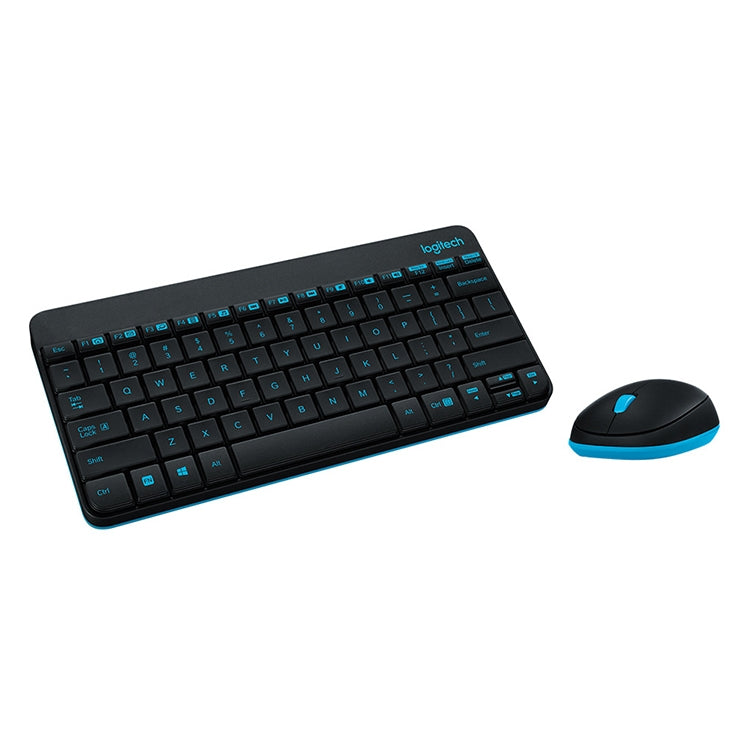 Logitech MK245 Nano Wireless Keyboard Mouse Set (Black) - Wireless Keyboard by Logitech | Online Shopping UK | buy2fix