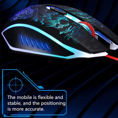 ZGB T9 USB Wired Gaming Backlight Gaming Mouse - Wired Mice by Chasing Leopard | Online Shopping UK | buy2fix