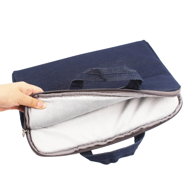 11.6 inch Portable Handheld Laptop Bag for Laptop(Dark Blue) - 10 - 11 inch by buy2fix | Online Shopping UK | buy2fix