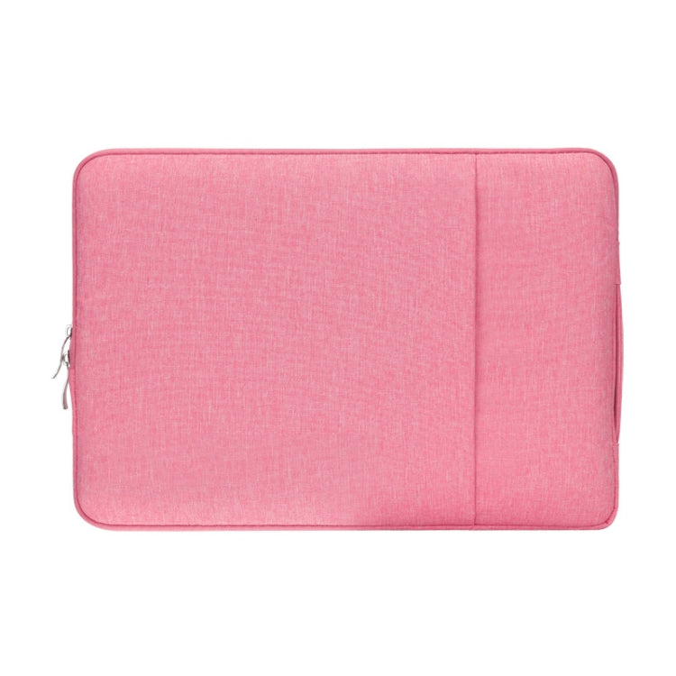 POFOKO C210 10-11 inch Denim Business Laptop Liner Bag(Pink) - 10 - 11 inch by POFOKO | Online Shopping UK | buy2fix