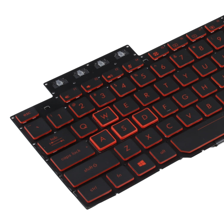 For Asus FX80 FX80GE FZ80G ZX80G FX505 US Version Keyboard with Backlight - Computer & Networking by buy2fix | Online Shopping UK | buy2fix