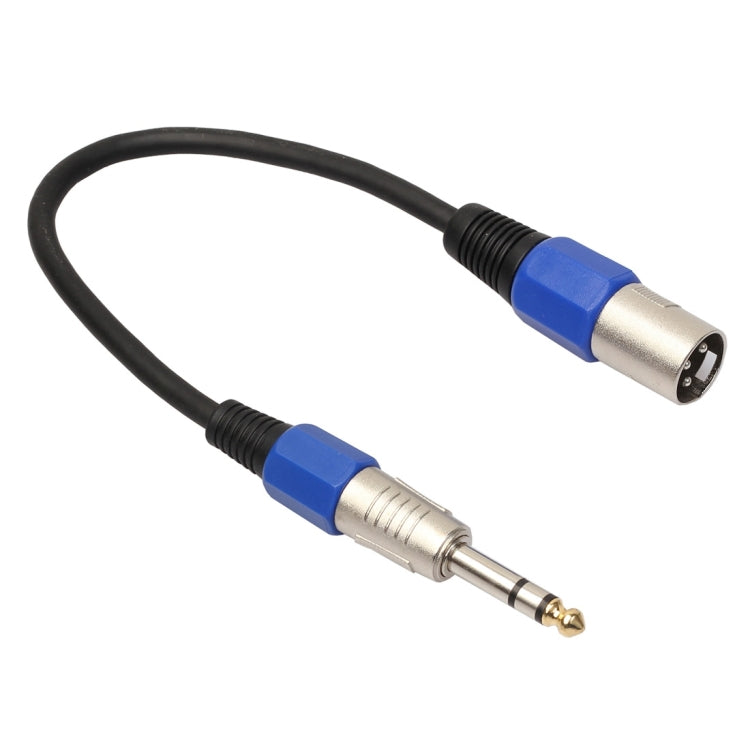 30cm XLR 3-Pin Male to 1/4 inch (6.35mm) XLR Female Plug Stereo Microphone Audio Cord Cable - Consumer Electronics by buy2fix | Online Shopping UK | buy2fix