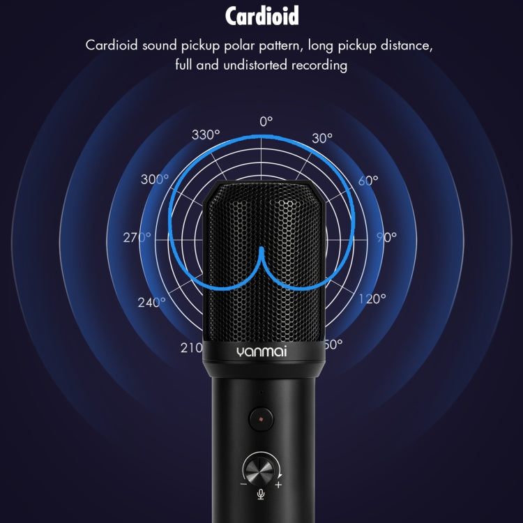 Yanmai Q10B USB Recording Microphone Kit - Consumer Electronics by Yanmai | Online Shopping UK | buy2fix