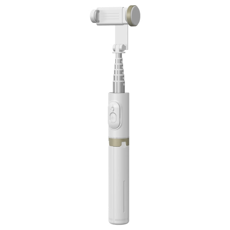 Q12 Hidden Design Reinforced Bluetooth Remote Control Tripod Selfie Stick (White) - Consumer Electronics by buy2fix | Online Shopping UK | buy2fix