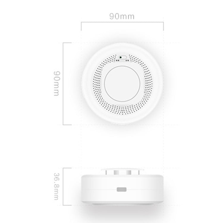 Zigbee Graffiti Wireless Smart Smoke Monitoring Alarm - Security by buy2fix | Online Shopping UK | buy2fix