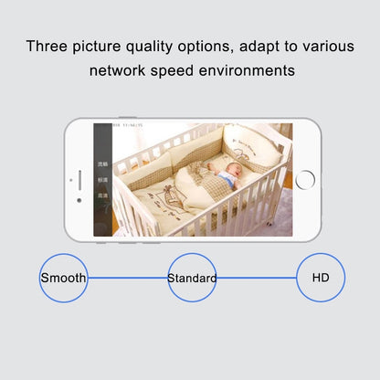 WLSES GC60 720P Wireless Surveillance Camera Baby Monitor, EU Plug - Security by buy2fix | Online Shopping UK | buy2fix
