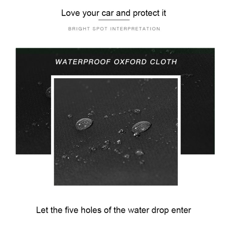 210D Oxford Cloth Motorcycle Electric Car Rainproof Dust-proof Cover, Size: XL (Silver) - Raincoat by buy2fix | Online Shopping UK | buy2fix