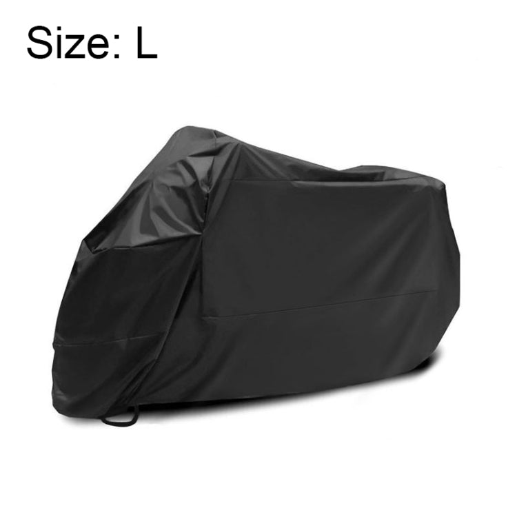 210D Oxford Cloth Motorcycle Electric Car Rainproof Dust-proof Cover, Size: L (Black) - Raincoat by buy2fix | Online Shopping UK | buy2fix