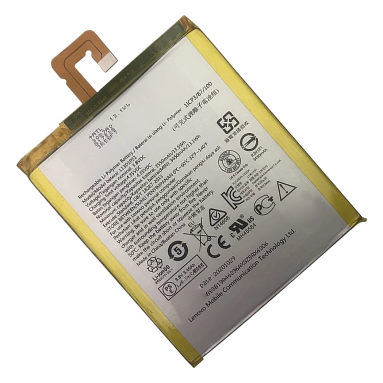 3550mAh L13D1P31 Li-Polymer Battery for Lenovo Pad A3500 S5000 - For Lenovo by buy2fix | Online Shopping UK | buy2fix