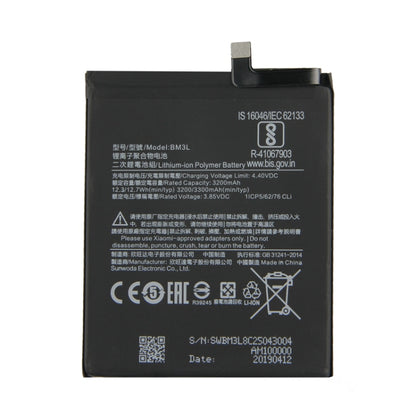 BM3L 3200mAh for Xiaomi Mi 9 Li-Polymer Battery - For Xiaomi by buy2fix | Online Shopping UK | buy2fix