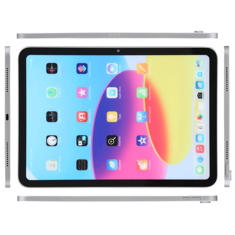 For iPad 10th Gen 10.9 2022 Color Screen Non-Working Fake Dummy Display Model (Silver) - For iPhone & iPad by buy2fix | Online Shopping UK | buy2fix