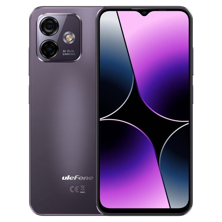 [HK Warehouse] Ulefone Note 16 Pro, 8GB+256GB, Dual Back Cameras, Face ID & Side Fingerprint Identification, 4400mAh Battery, 6.52 inch Android 13 Unisoc T606 Octa Core up to 1.6GHz, Network: 4G, Dual SIM, OTG (Purple) - Ulefone by Ulefone | Online Shopping UK | buy2fix