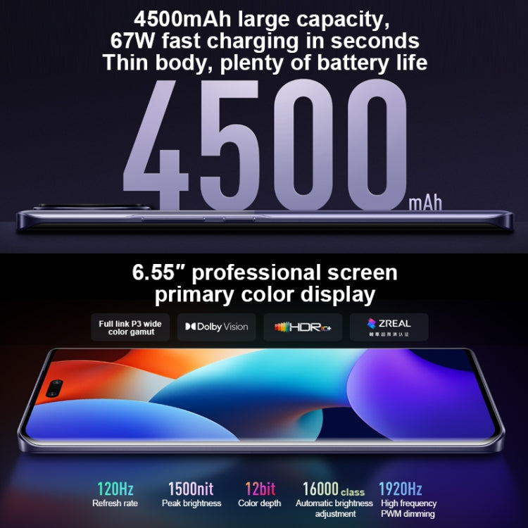 Xiaomi Civi 3 5G, 50MP Camera, 12GB+256GB, Triple Back Cameras + Dual Front Cameras, In-screen Fingerprint Identification, 4500mAh Battery, 6.55 inch MIUI 14 Dimensity 8200-Ultra Octa Core 4nm up to 3.1GHz, Network: 5G, NFC (Purple) - Xiaomi MI by Xiaomi | Online Shopping UK | buy2fix