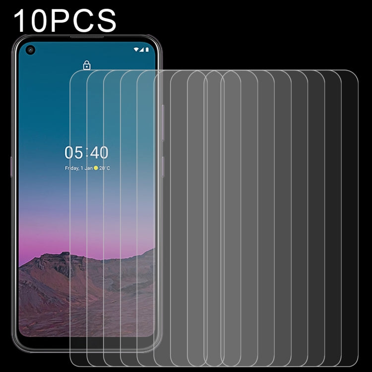 10 PCS For Nokia 5.4 0.26mm 9H 2.5D Tempered Glass Film - Mobile Accessories by buy2fix | Online Shopping UK | buy2fix