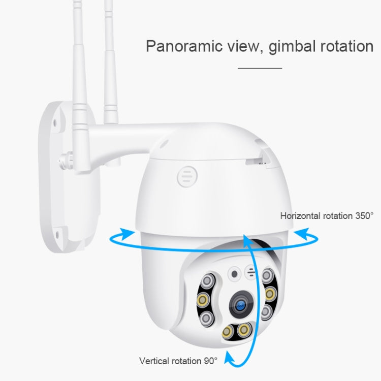 QX21 1080P HD WiFi IP Camera, Support Night Vision & Motion Detection & Two Way Audio & TF Card, EU Plug - Security by buy2fix | Online Shopping UK | buy2fix