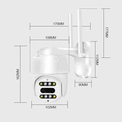 QX48 Pixels 1080P HD Wireless IP Camera, Support Motion Detection & Infrared Night Vision & TF Card(US Plug) - Security by buy2fix | Online Shopping UK | buy2fix