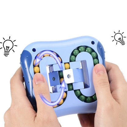 Rotating Magic Bean Fingertip Magic Cube Children Finger Top Intellectual Toy (Blue) - Magic Cubes by buy2fix | Online Shopping UK | buy2fix