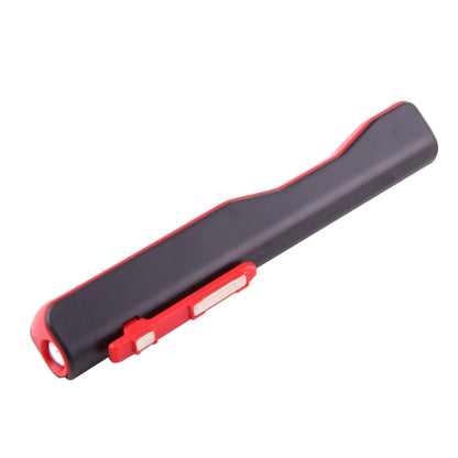 100LM High Brightness Pen Shape Work Light / Flashlight, White Light , COB LED 2-Modes with 90 Degree Rotatable Magnetic Pen Clip(Red) - LED Flashlight by buy2fix | Online Shopping UK | buy2fix