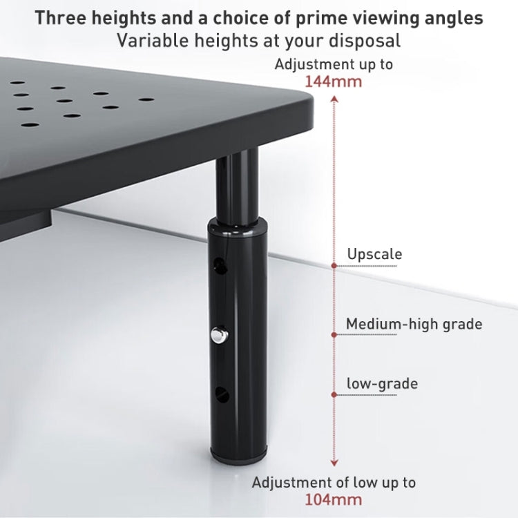 Lenovo ThinkPad GM200 Laptop Stand Monitor Elevated Stand with Phone Holder & Storage Basket - Laptop Stand by Lenovo | Online Shopping UK | buy2fix