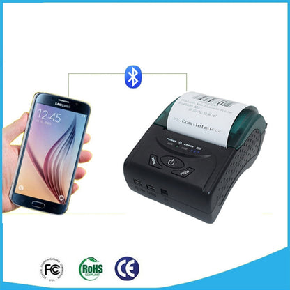 POS-5807 58mm Portable USB Port Thermal Bluetooth Ticket Printer, Max Supported Thermal Paper Size: 57x50mm - Consumer Electronics by buy2fix | Online Shopping UK | buy2fix