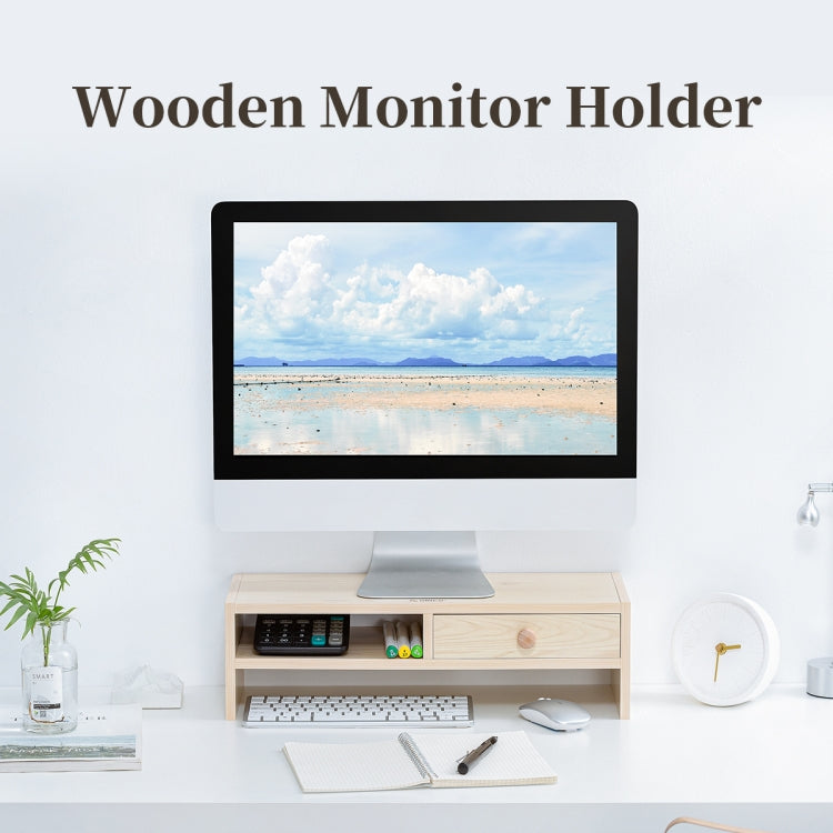 ORICO MSR-01-WD-BP Wood Grain Computer Monitor Holder, Size: 50 x 20 x 6.1cm - Laptop Stand by ORICO | Online Shopping UK | buy2fix