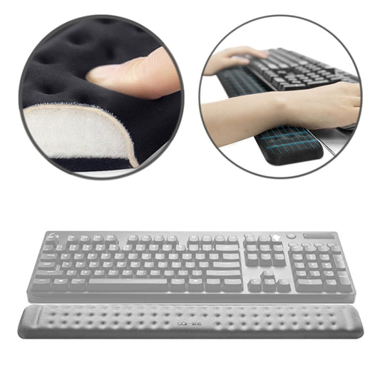 Mechanical Keyboard Wrist Rest Memory Foam Mouse Pad, Size : L (Grey) - Mouse Pads by buy2fix | Online Shopping UK | buy2fix