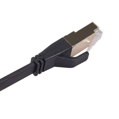 CAT8-2 Double Shielded CAT8 Flat Network LAN Cable, Length: 1m - Lan Cable and Tools by buy2fix | Online Shopping UK | buy2fix