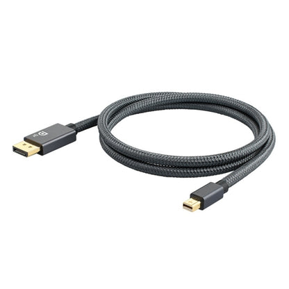 Mini&#160;DP Male to 8K DisplayPort 1.4 Male HD Braided Adapter Cable, Cable Length: 2m -  by buy2fix | Online Shopping UK | buy2fix