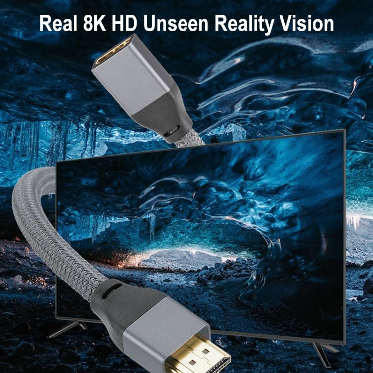 HDMI 8K 60Hz Male to Female Cable Support 3D Video, Cable Length: 3m - Cable by buy2fix | Online Shopping UK | buy2fix