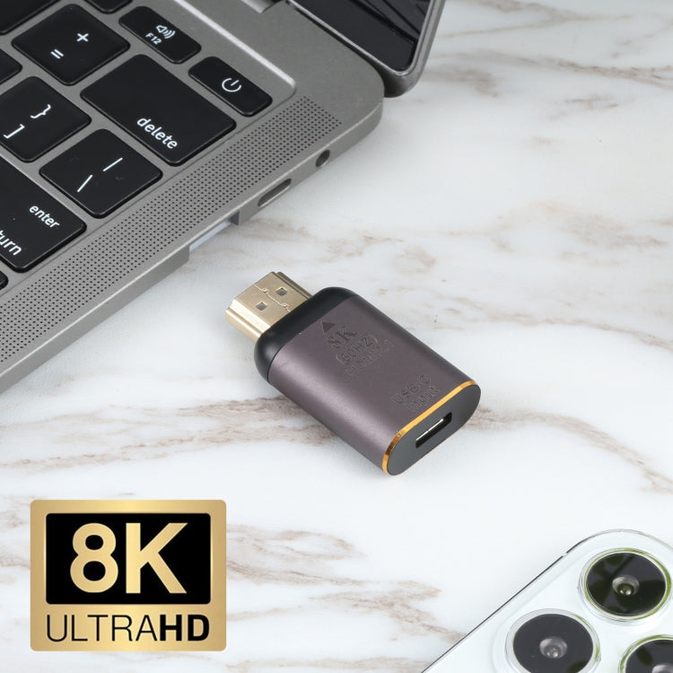 8K 60Hz USB-C / Type-C Female to HDMI Male Adapter - Adapter by buy2fix | Online Shopping UK | buy2fix