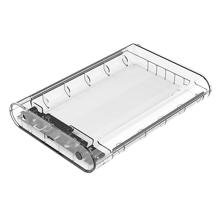 ORICO 3139C3 3.5 inch SATA HDD USB 3.1 Type-C External Hard Drive Enclosure Storage Case(Transparent) - HDD Enclosure by ORICO | Online Shopping UK | buy2fix