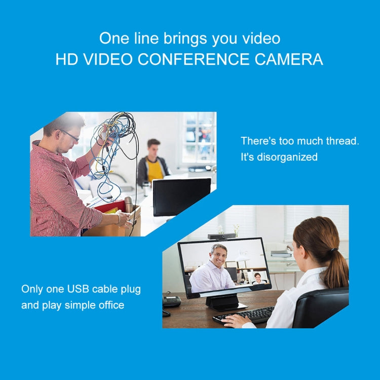 G95 1080P 90 Degree Wide Angle HD Computer Video Conference Camera - HD Camera by buy2fix | Online Shopping UK | buy2fix