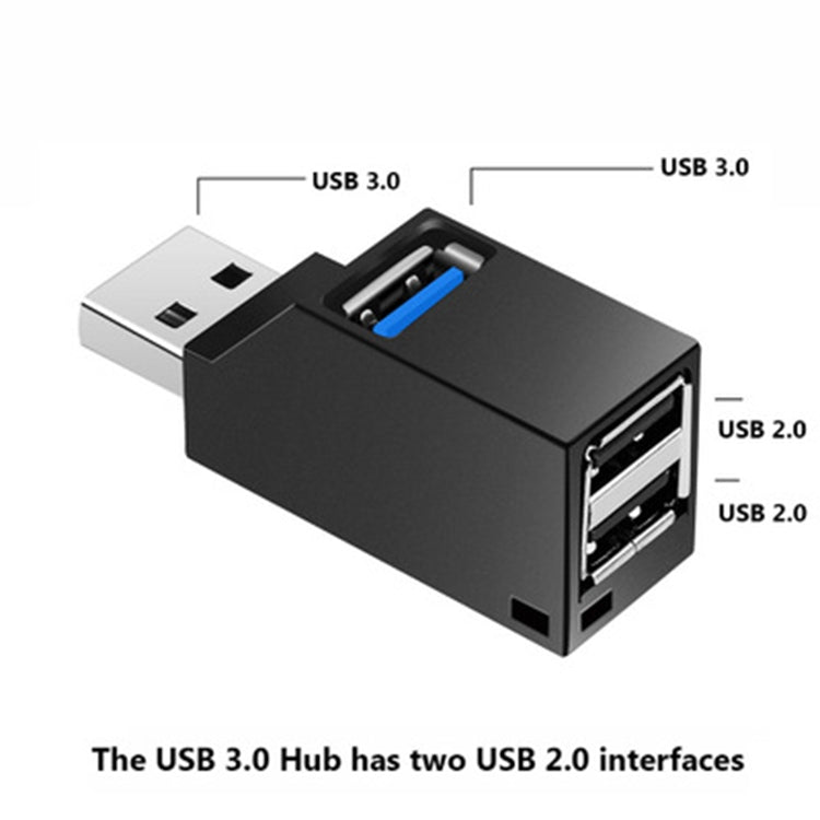 Portable Mini 2 x USB 2.0 + 1 x USB 3.0 HUB with Lanyard - Computer & Networking by buy2fix | Online Shopping UK | buy2fix